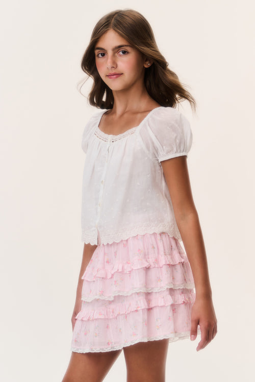 Tween Ditsy Floral Billie Skirt