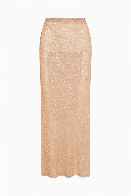 Lyndy Sequin Maxi Skirt