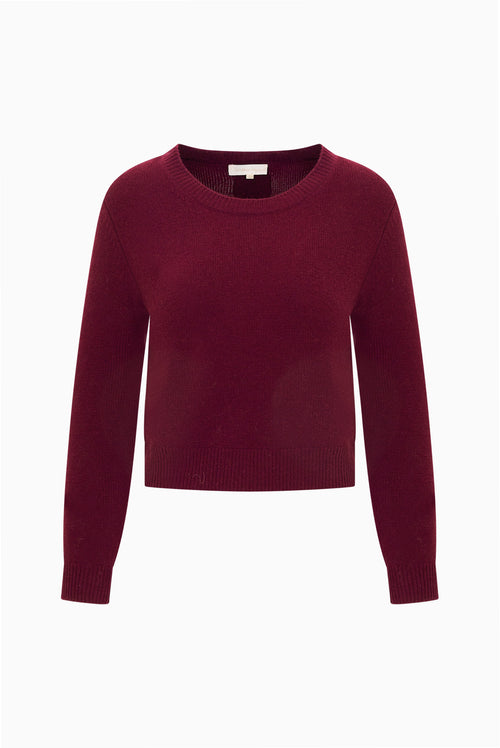 Maribelle Fitted Cashmere Pullover