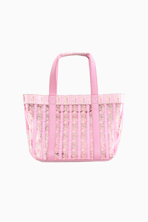 Marjorie Floral Beach Tote