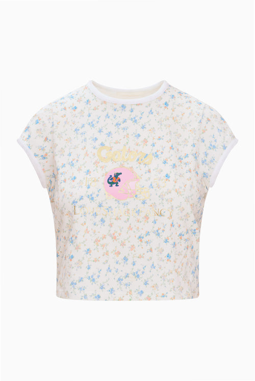 Fanatics x LoveShackFancy Marykate Ringer Tee