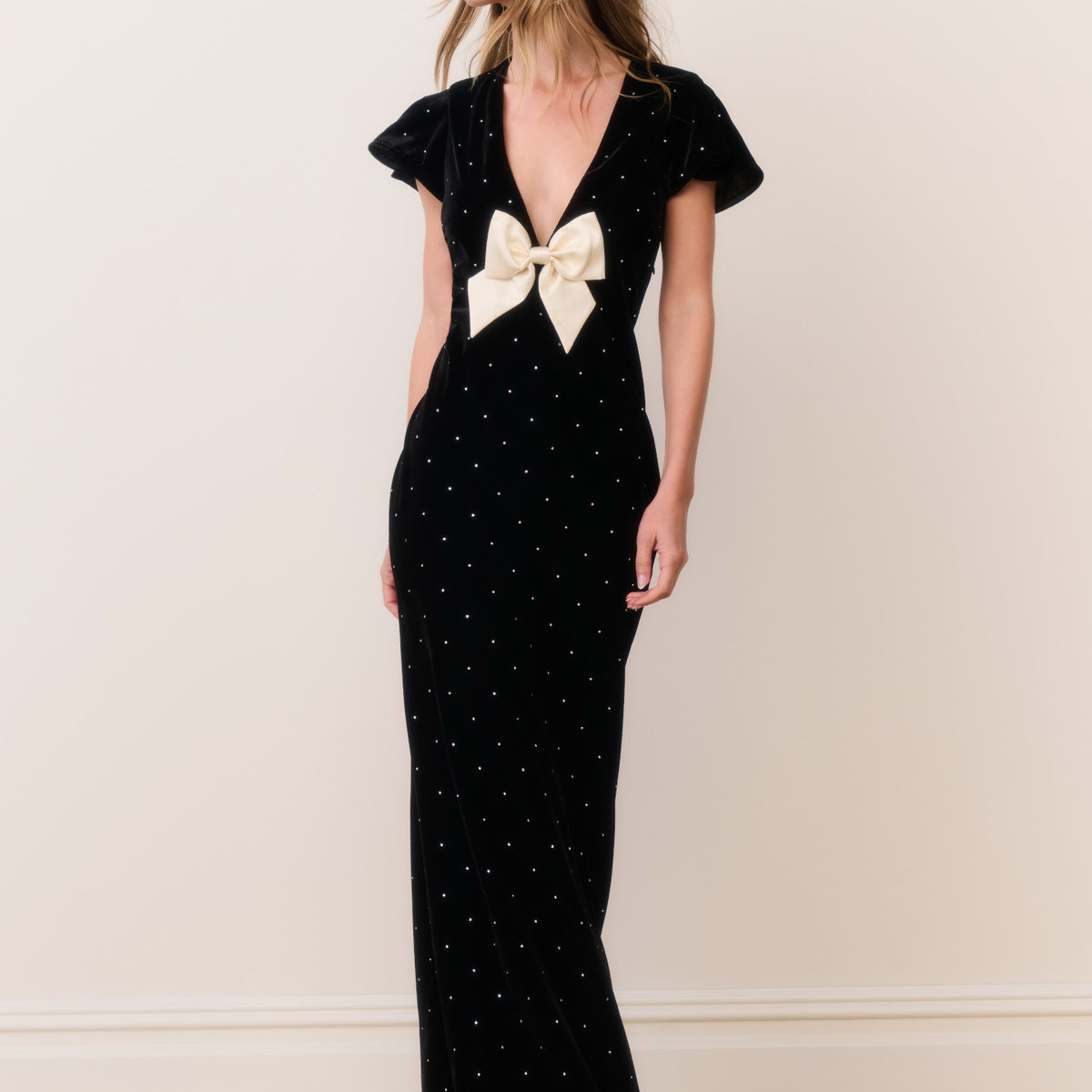 Melora Velvet Maxi Dress | LoveShackFancy.com