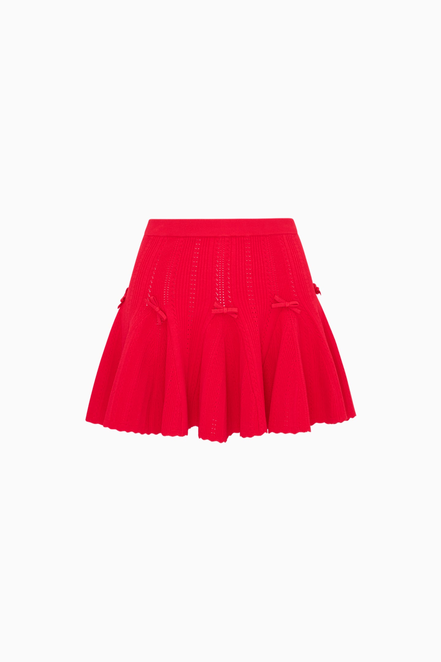Meryl Rib Pointelle Mini Skirt