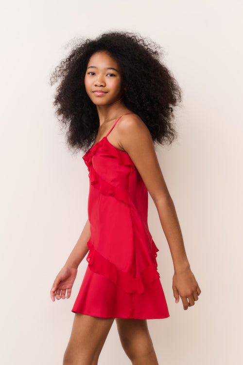 Tween Mini Lomina Charmeuse Dress