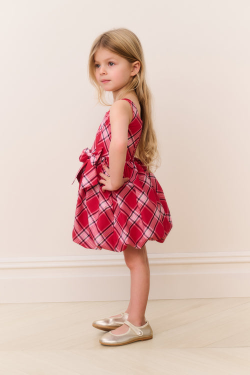 Little Girls Mini Tima Tartan Dress