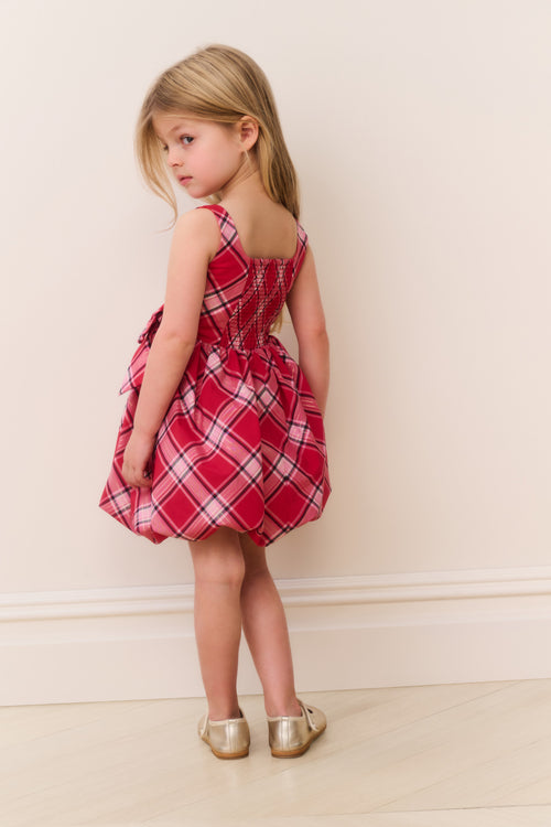 Little Girls Mini Tima Tartan Dress