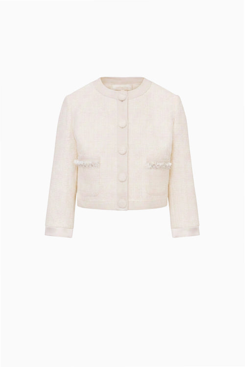Little Girls Mini Alphie Tweed Jacket