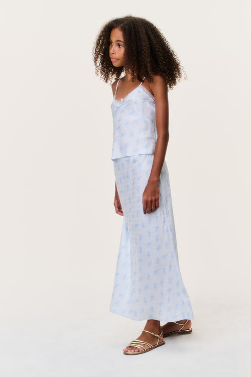 Tween Silk-Blend Brett Top