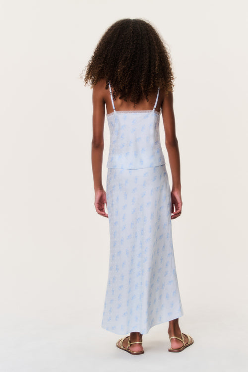 Tween Silk-Blend Kalo Skirt