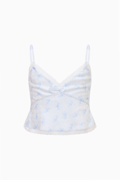 Tween Silk-Blend Brett Top