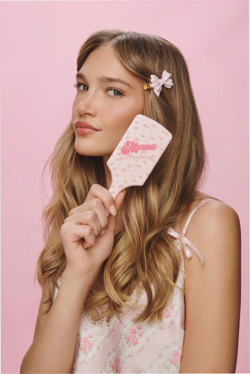 Mane x LoveShackFancy Mini Detangling Brush