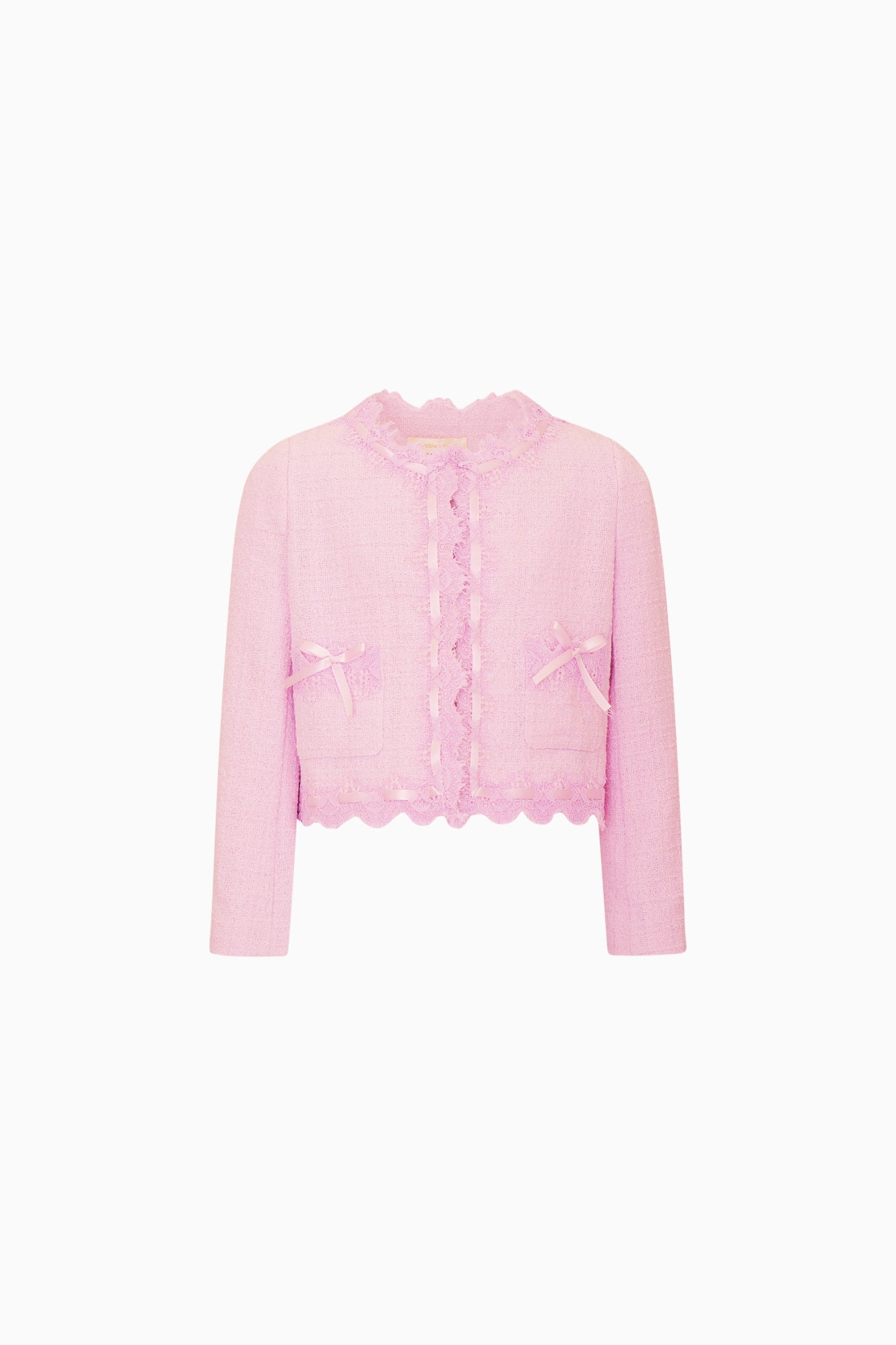 Little Girls Lace Tweed Erina Jacket