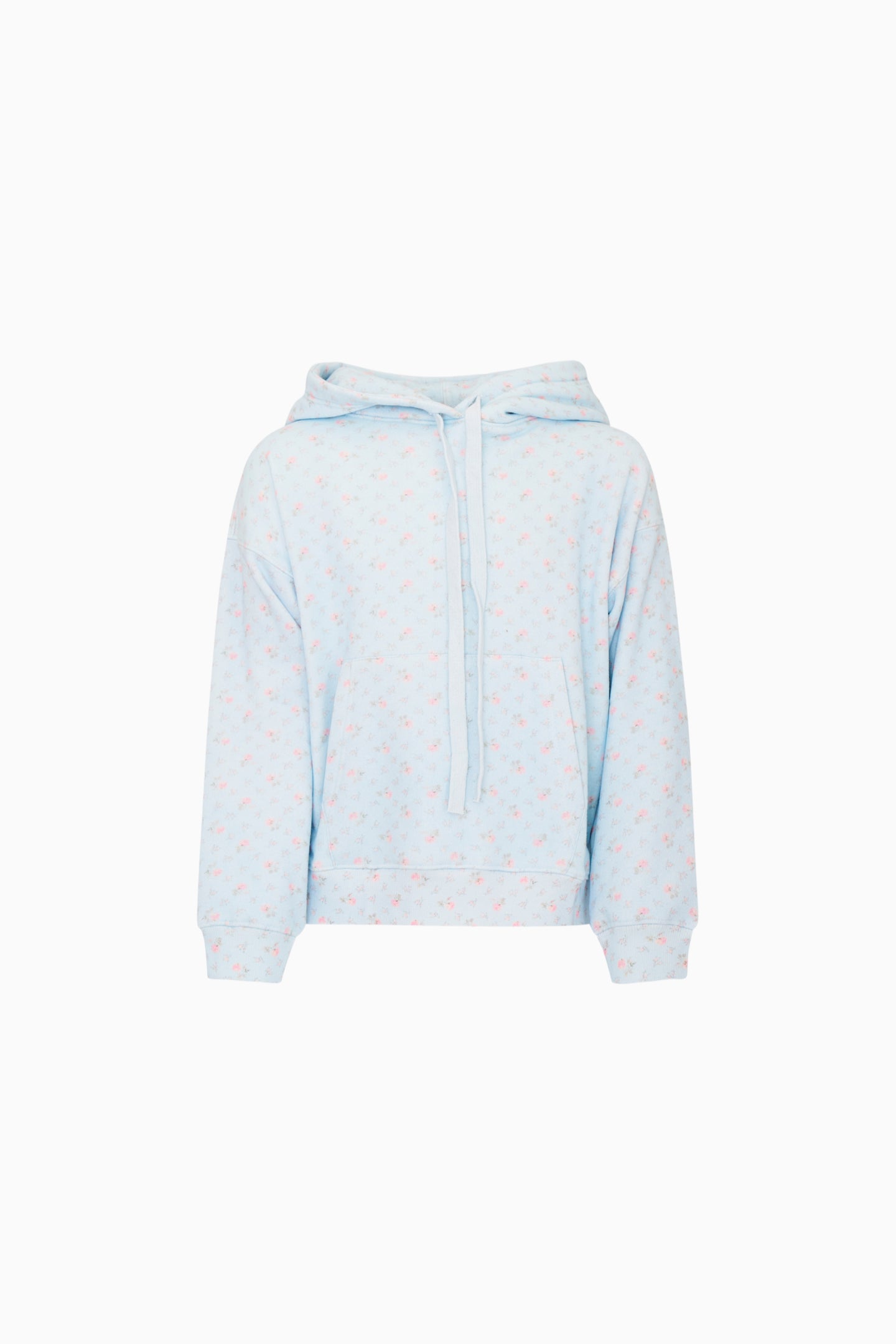 Girls Floral Knit Long Sleeve Relaxed Hoodie | LoveShackFancy