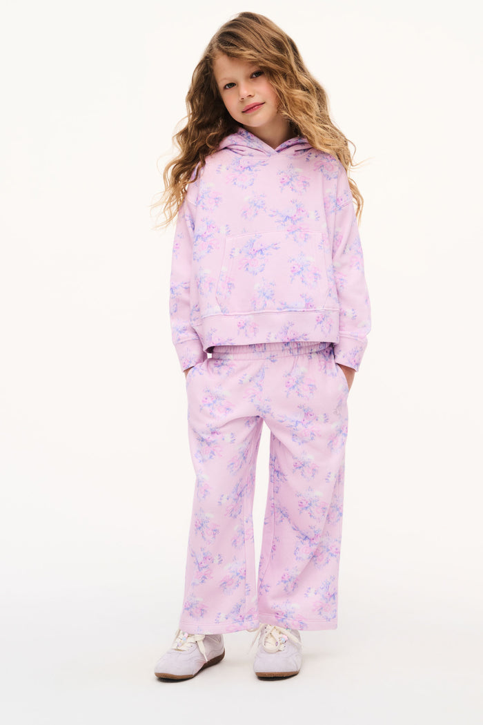 Little Girls Iced Mauve Mini Nacova Hoodie