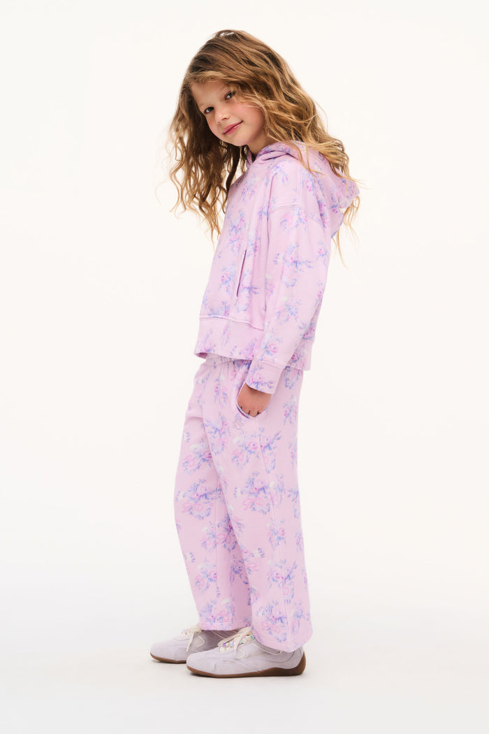 Little Girls Iced Mauve Selbie Sweatpants