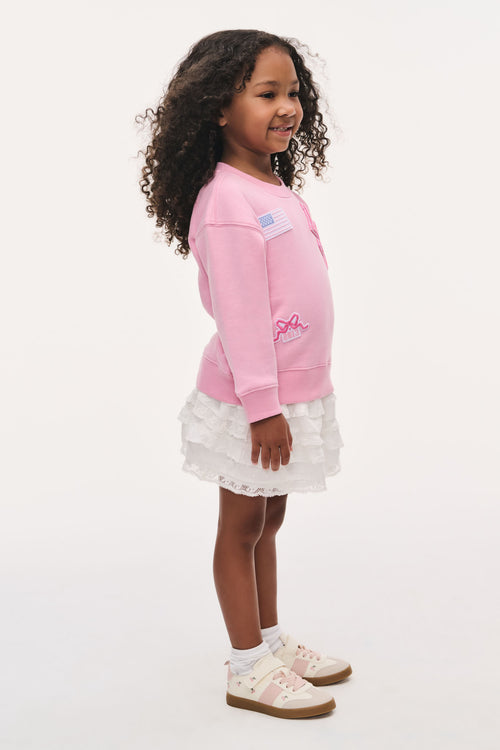 Little Girls Varsity Palo Pullover