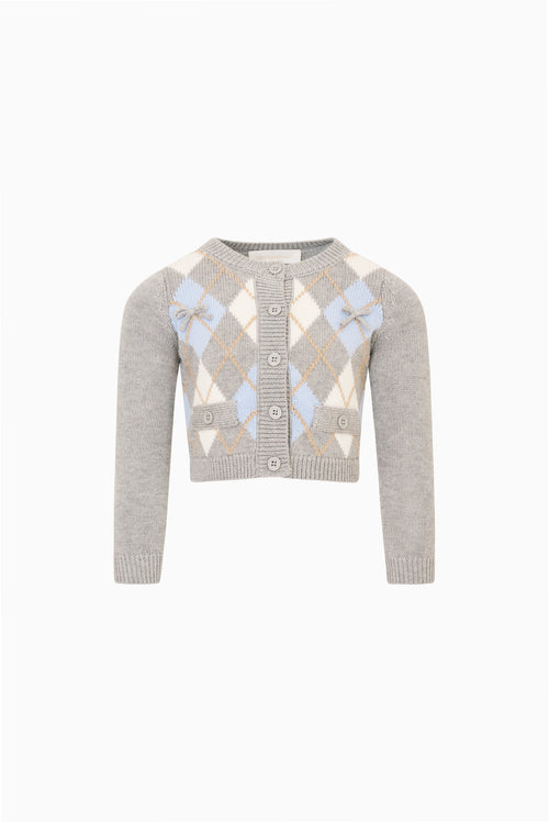 Little Girls Argyle Renilly Cardigan