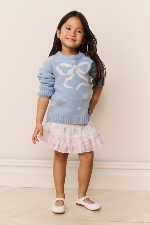 Little Girls Mintley Wool Pullover