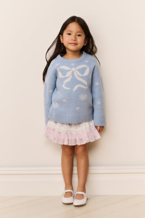 Little Girls Mintley Wool Pullover