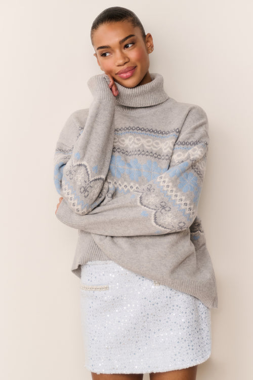 Sonda Sequin Tweed Mini Skirt