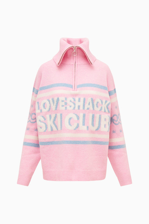 Mitsy Wool Ski Club Sweater