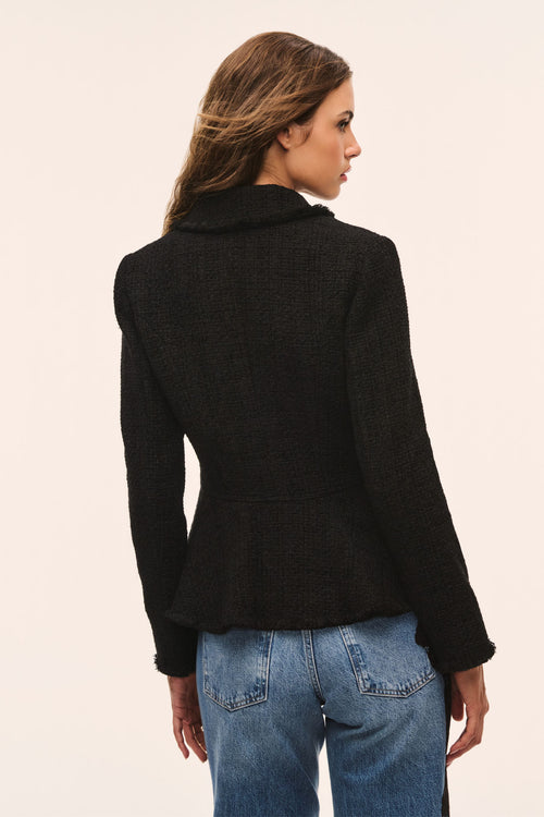 Morrow Tweed Peplum Jacket