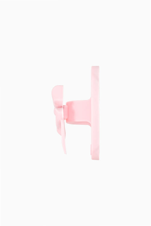 Case-Mate x LoveShackFancy Magnetic Bow Phone Loop Grip Works With MagSafe - Pink