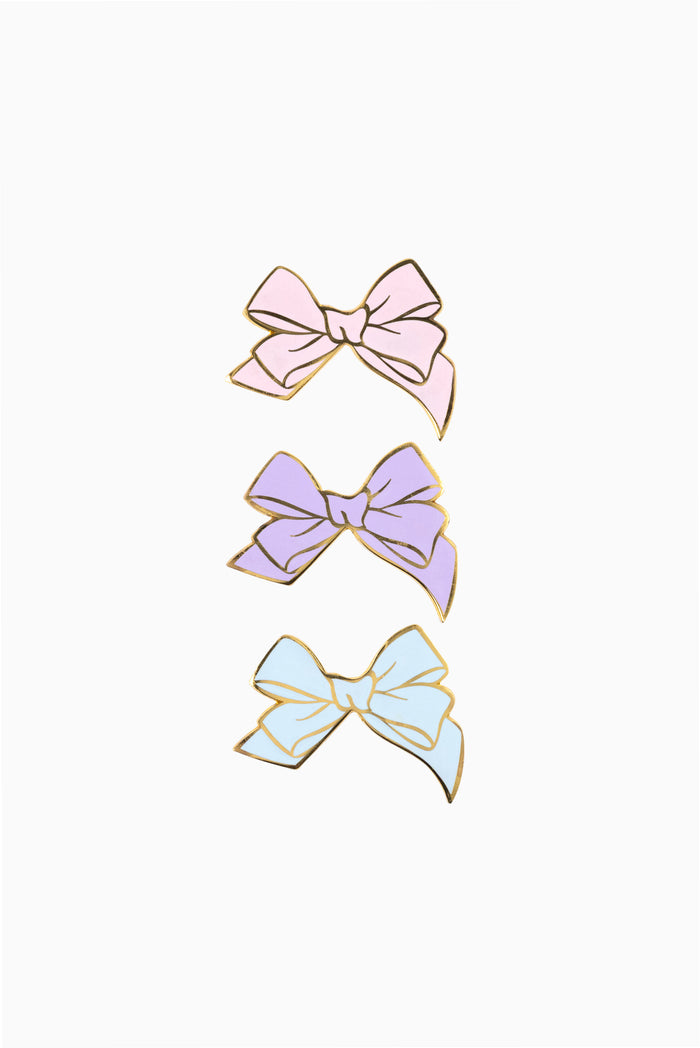 LoveShackFancy │ Yoobi Bows 3 Pack Enamel Magnets