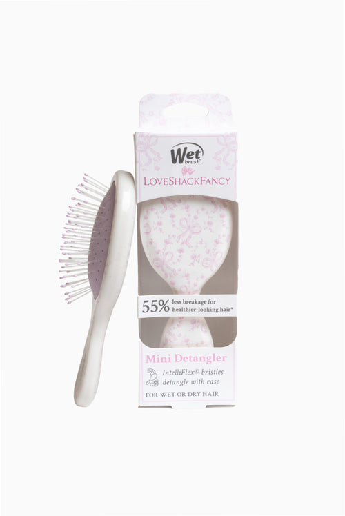Wet Brush x Love Shack Fancy Mini Detangler - Coquette Bow