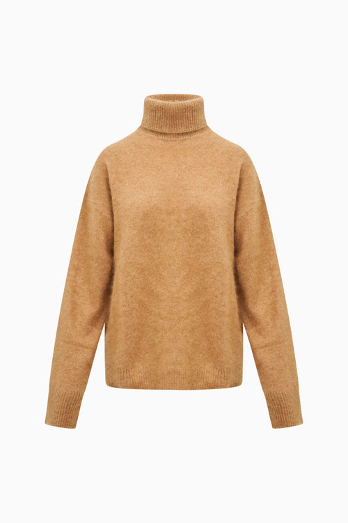 Nia Cashmere Turtleneck Sweater