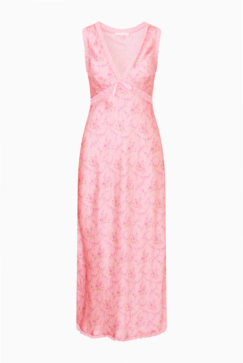 Nirelle Silk-Blend Maxi Dress