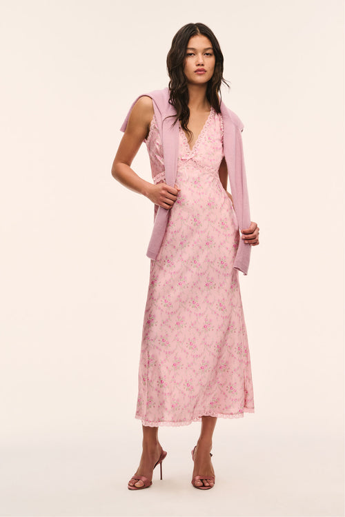 Nirelle Silk-Blend Maxi Dress