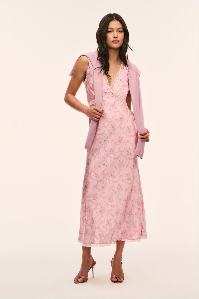 Nirelle Silk-Blend Maxi Dress
