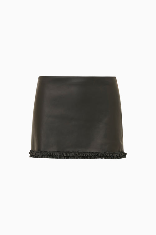 Noala Faux Leather Mini Skirt