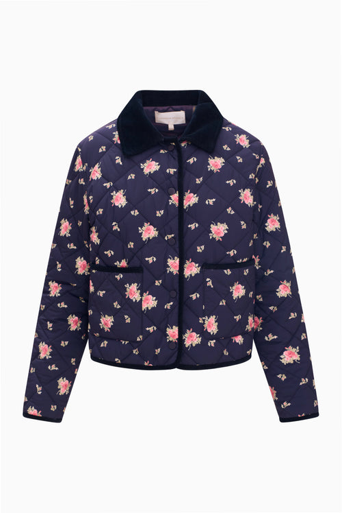 Norinda Floral Quilted Jacket