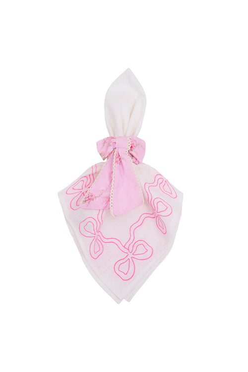Bow Napkin Rings - Set of 4