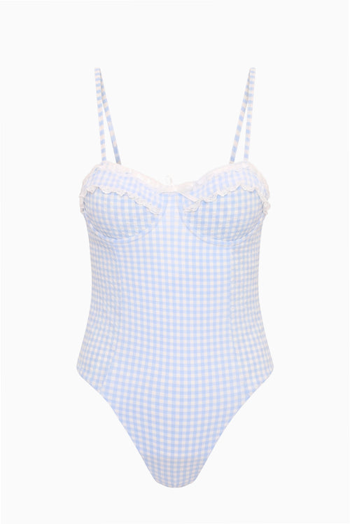 Olivienne Gingham One-Piece Swimsuit