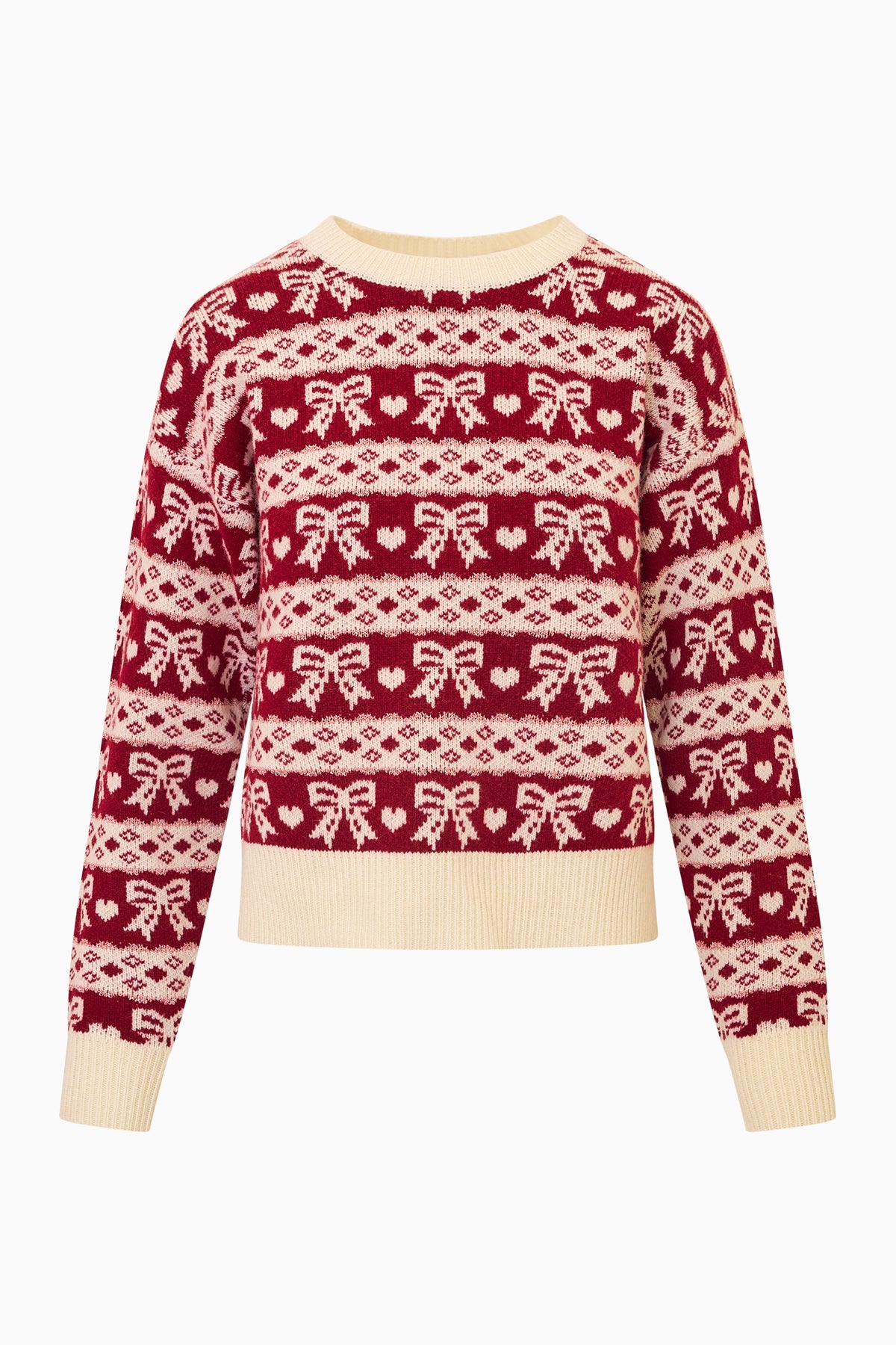 Opalette Wool Fair Isle Sweater