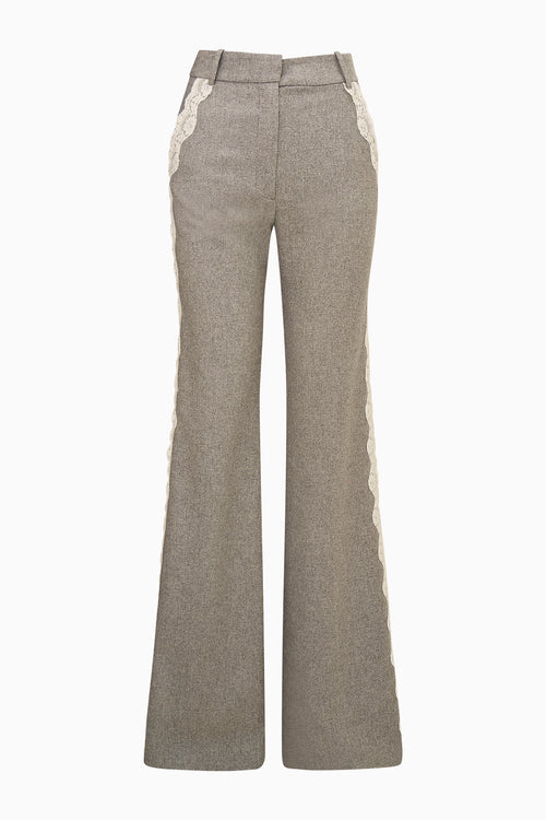 Oriaith Lace-Trimmed Trousers