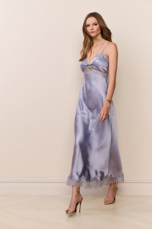 Orianna Silk-Blend Maxi Dress