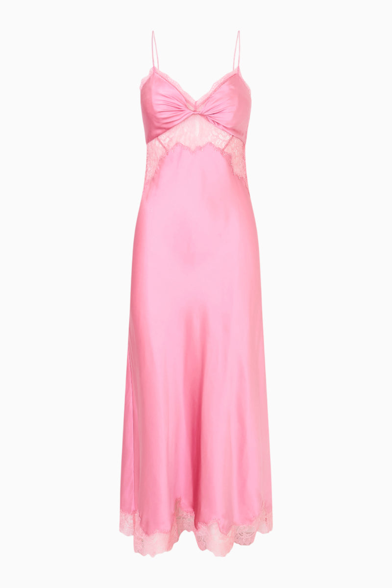 Orianna Silk-Blend Maxi Slip Dress - PECHE main image 0