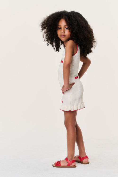 Little Girls Ottie Cherry Dress