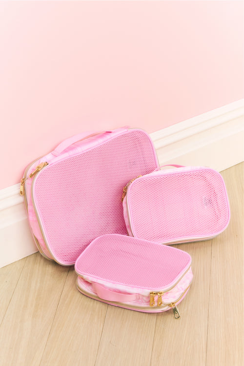 STATE x LoveShackFancy Mixed Print Packing Cubes