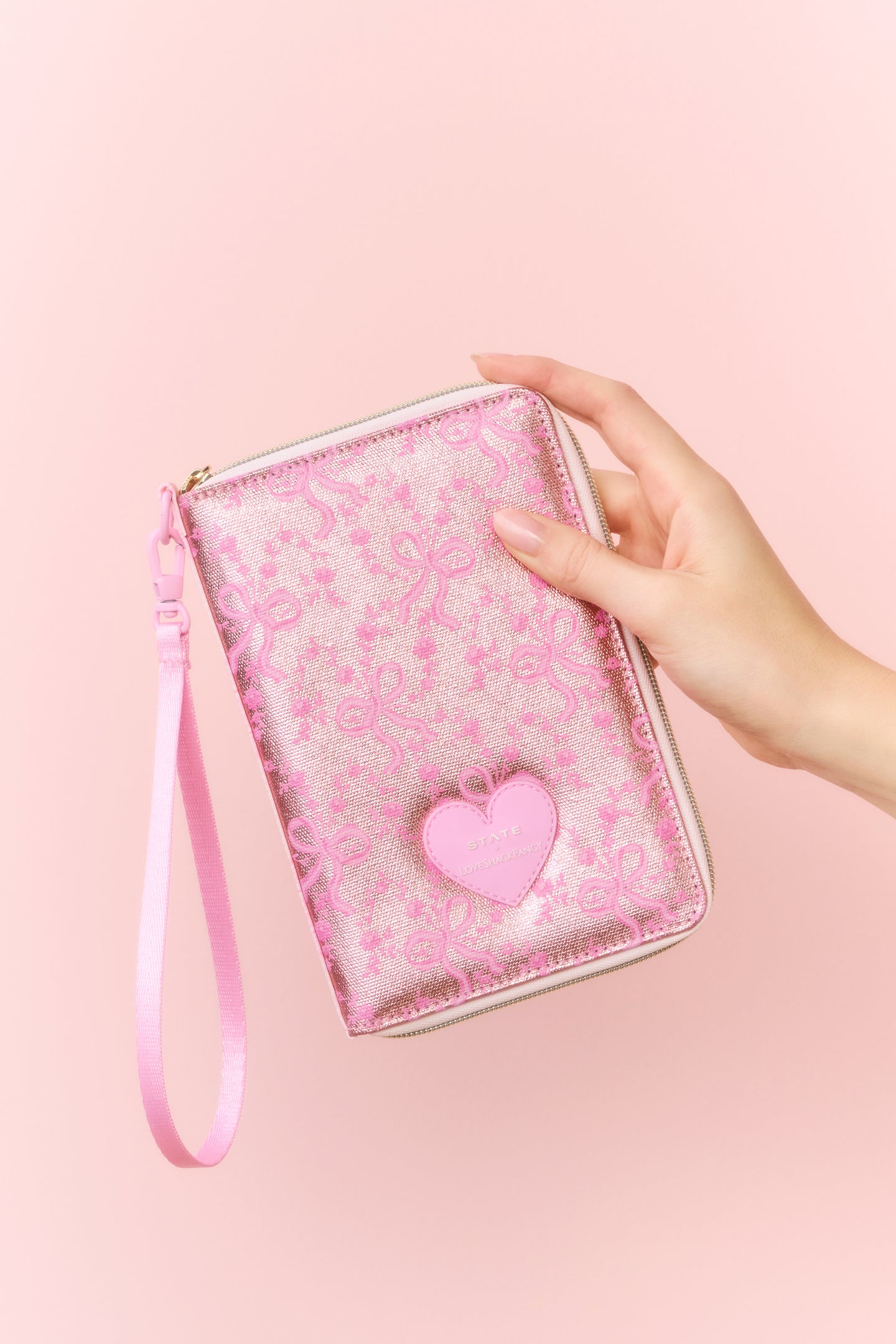 STATE x LoveShackFancy Mixed Print Family Passport Holder