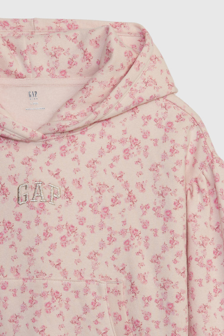 Loveshackfancy X Gap Floral Crop Hoodie - Women's Tees & Fleece