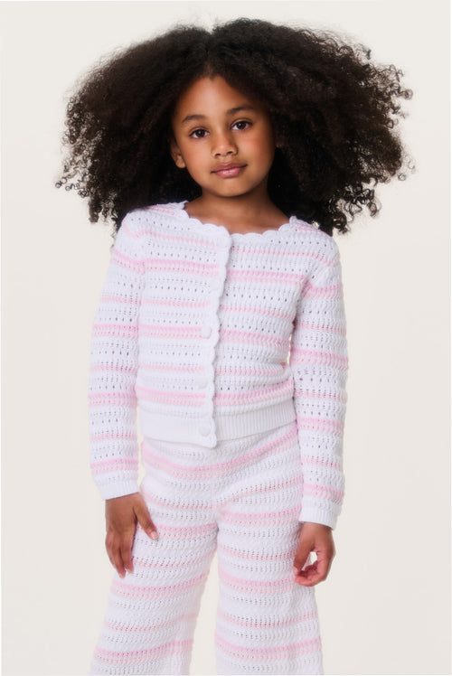 Little Girls Amarilly Crochet Cardigan