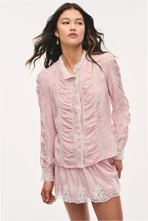 Jacque Silk Habotai Blouse
