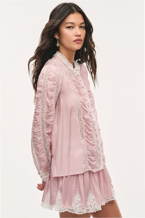 Jacque Silk Habotai Blouse
