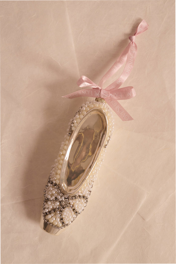 Ballet Slipper Ornament