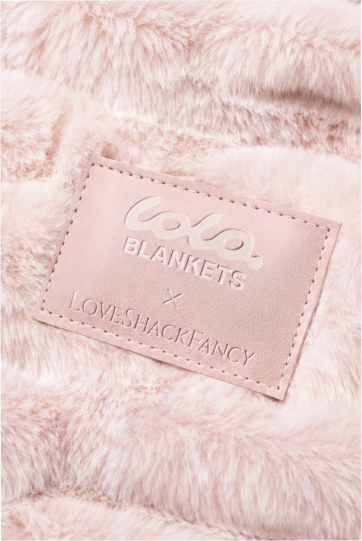 Lola Blankets x LoveShackFancy Petal Pink Original Blanket